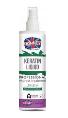 RONNEY KERATIN Liquid Leave-in vyhladzujúci kondicionér 285 ml