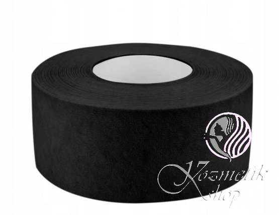 Depilačný papier perforovaný čierny v roli 100 m