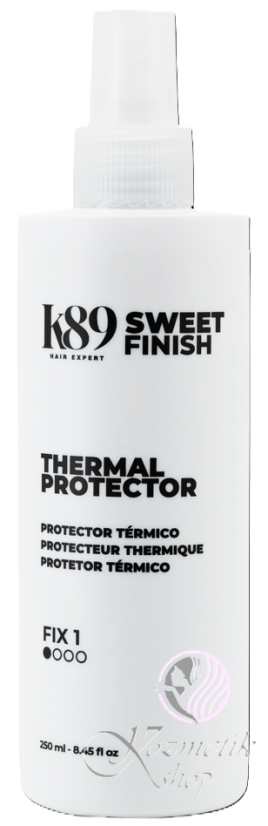 K89 Sweet Finish Thermal Protector – Termoochranný sprej na vlasy 250 ml