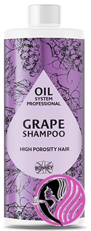 RONNEY Oil System Professional GRAPE šampón na vlasy 1000 ml