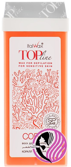 ItalWax Top line Depilačný vosk CORAL 100 ml