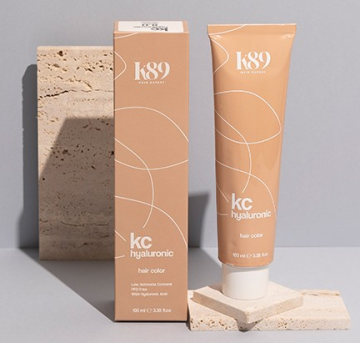 K89 KC Hyaluronic farba na vlasy 100ml - Farba - 8.0  Svetlá blond - Natural Light Blonde 