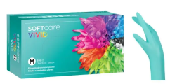 Nitrilové rukavice Soft Care VIVID GREEN 100 ks