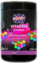 Ronney VITAMIN Complex Revitalizačná maska na oslabené vlasy 1000 ml