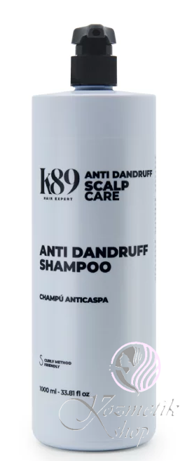 K89 Scalp Care Anti-Dandruff šampón proti lupinám 1000 ml
