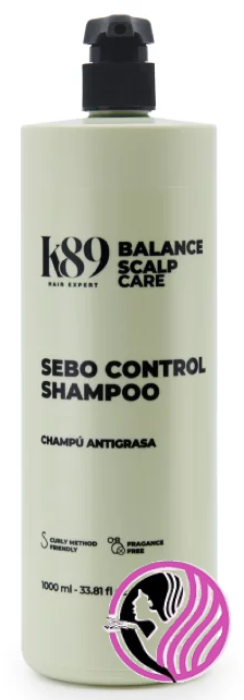 K89 Scalp Care Sebo Control šampón proti mastným vlasom 1000 ml