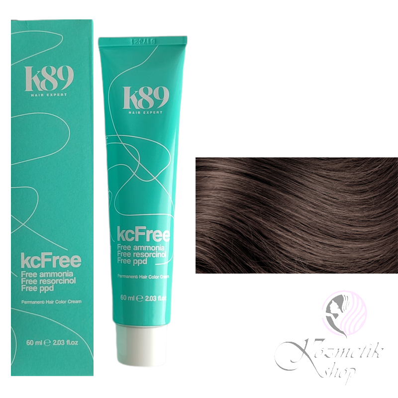 K89 KC Free profesionálna farba na vlasy bez amoniaku 60 ml - Farba: 8.8 Light Blonde Chocolate - Svetlá blond čokoládová 