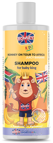 RONNEY KIDS Banán detský šampón na vlasy 300 ml