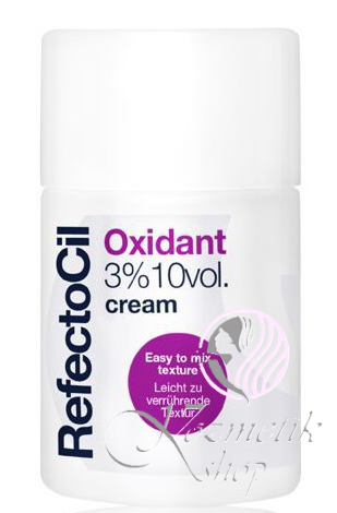 RefectoCil Oxidant 3% Cream – Krémový vyvíjač pre farby na obočie a riasy 100 ml