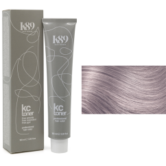 K89 Key Color Toner T12 Pearl Ash (Perleťovo popolavá) – Profesionálny toner na vlasy 100 ml
