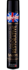 RONNEY lak na vlasy Macadamia olej posilňujúci 750 ml