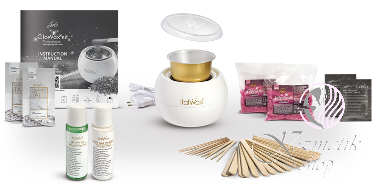 ItalWax Set Glowax na depiláciu filmovým voskom