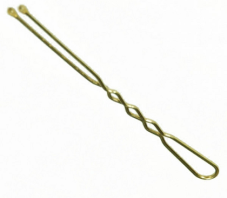 Vlásenky 5cm ZLATÉ 250gramov
