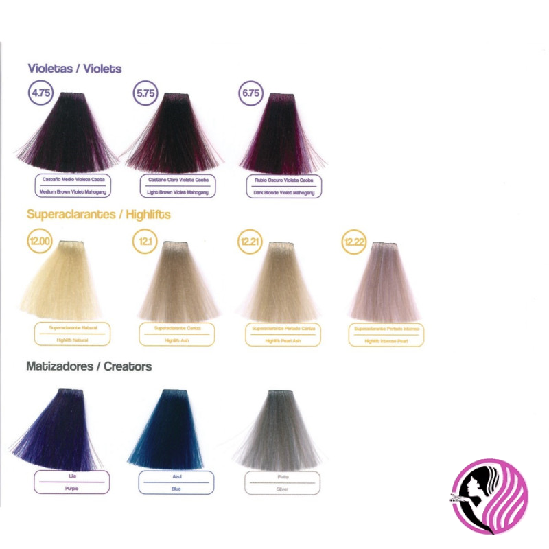 K89 KC Hyaluronic farba na vlasy 100ml - Farba: 5.66I Intenzívna-svetlohnedo-červená