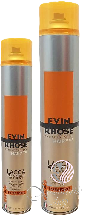 EVIN RHOSE Extra Strong Hold lak na vlasy