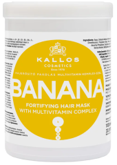 Kallos KJMN BANANA maska na vlasy posilňujúca 1000 ml