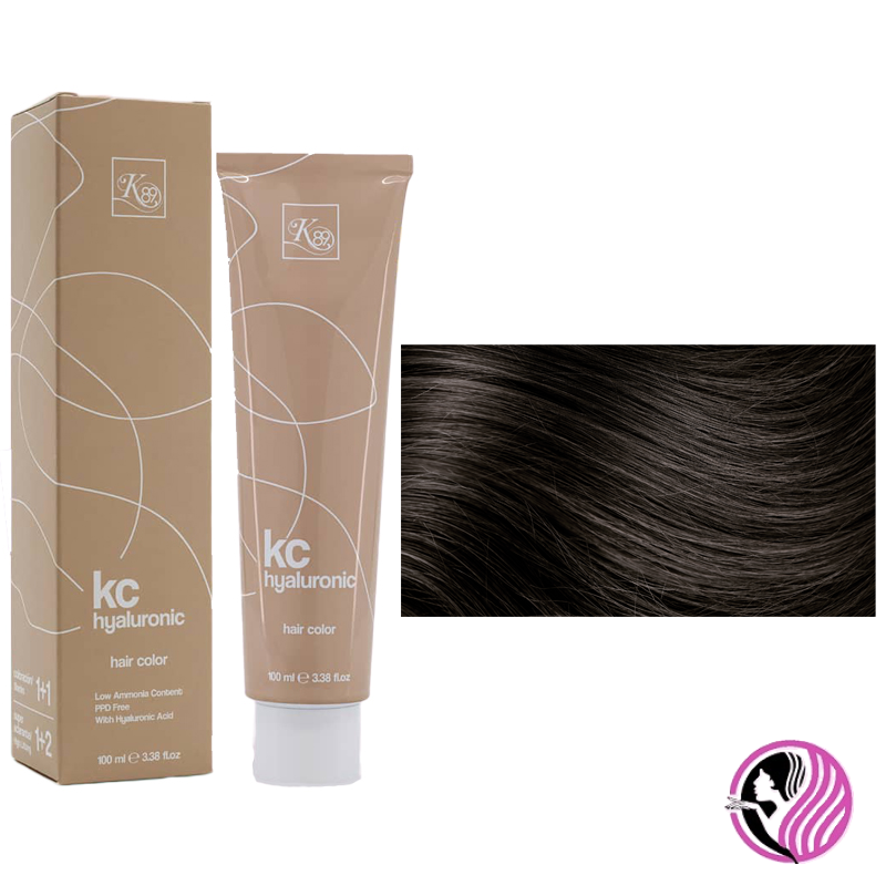 K89 KC Hyaluronic farba na vlasy 100ml - Farba: 6.0 Tmavá blond - Natural Dark Blonde 