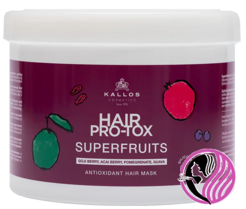 Kallos Hair PRO-TOX SUPERFRUITS antioxidačná maska na vlasy