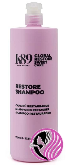 K89 Sweet Care RESTORE šampón na vlasy - Objem: 1000ml