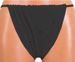 Jednorazové nohavičky čierne uni 10 ks