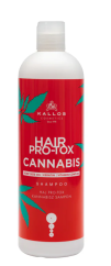 Kallos Hair PRO-TOX CANNABIS šampón na vlasy s konopným olejom 1000 ml