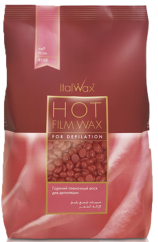 ItalWax FilmWax Rose 1 kg – Krémový filmový vosk na citlivú pokožku