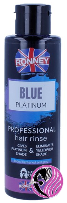 RONNEY Professional BLUE PLATINUM Hair Rinse 150 ml