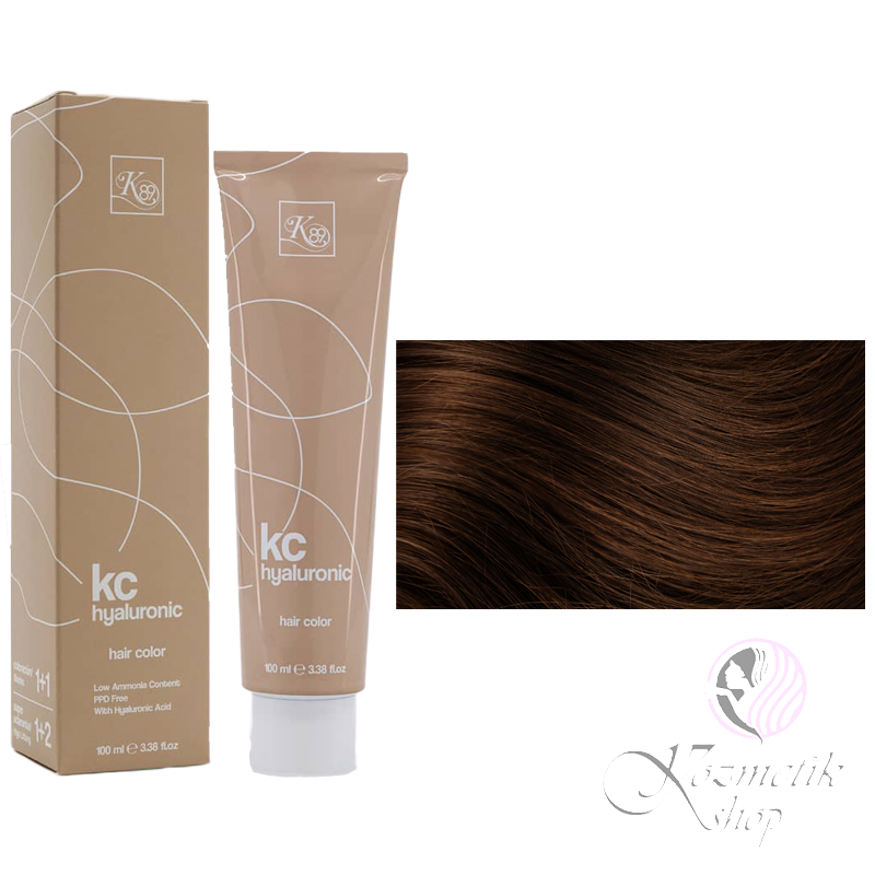 K89 KC Hyaluronic farba na vlasy 100ml - Farba: 6.00 EXTRA KRYTIE tmavá intenzívna blond - Dark Blonde Intense 