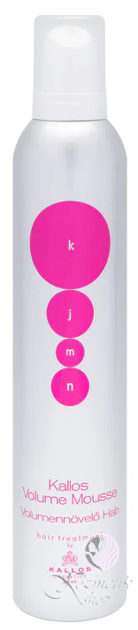 Kallos KJMN VOLUME penové tužidlo na objem s flexibilným účinkom 300 ml