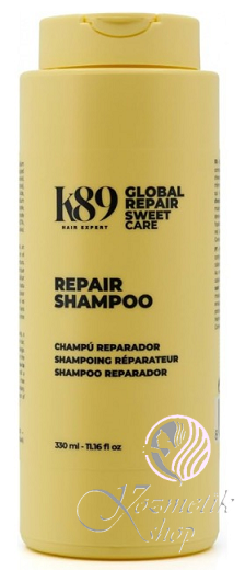 K89 Sweet Care REPAIR – Regeneračný šampón na poškodené a suché vlasy - Objem: 330ml