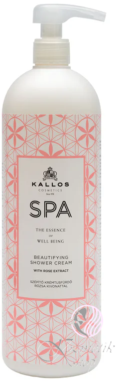 Kallos SPA Beautifying – Skrášľujúci sprchový gél s extraktom z ruže 1000 ml