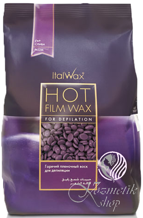 ItalWax FilmWax Plum 1 kg – Profesionálny filmový vosk s vôňou slivky
