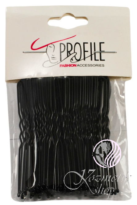 Vlásenky čierne  36ks / 7cm