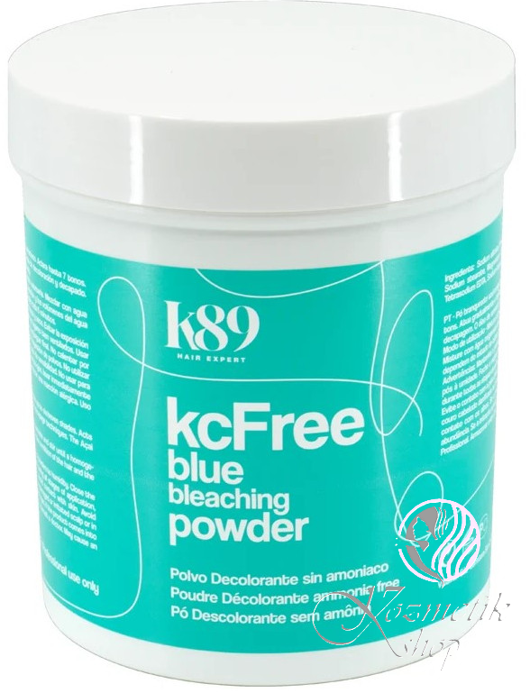 K89 KC FREE blue bleaching powder melír 500 g