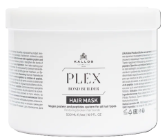 Kallos PLEX Bond Builder maska na vlasy s proteínovým a peptidovým komplexom