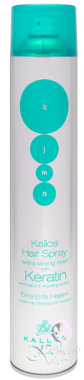 KJMN Extra silný lak na vlasy s keratínom 750 ml