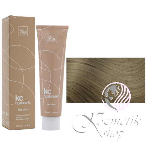 K89 KC Hyaluronic farba na vlasy 100ml - Farba: 7.0C Stredná blond Extra Studená - Medium Blonde Extra Cold