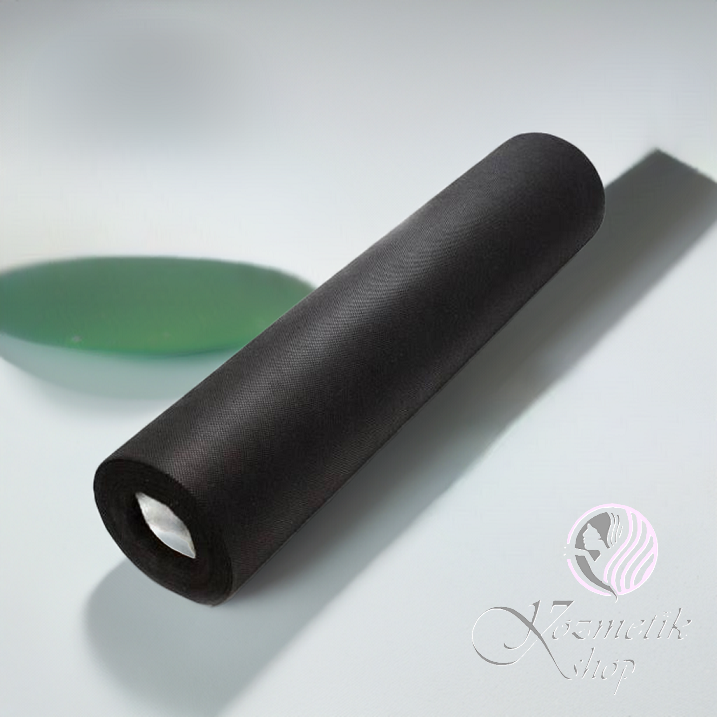 Rola z netkanej textílie čierna 60cm x 50m Economic