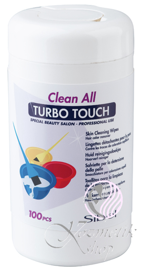 Sibel čistiace obrúsky pre odstránenie farby z pokožky  100ks