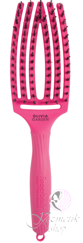 Olivia Garden Fingerbrush M Hot Pink