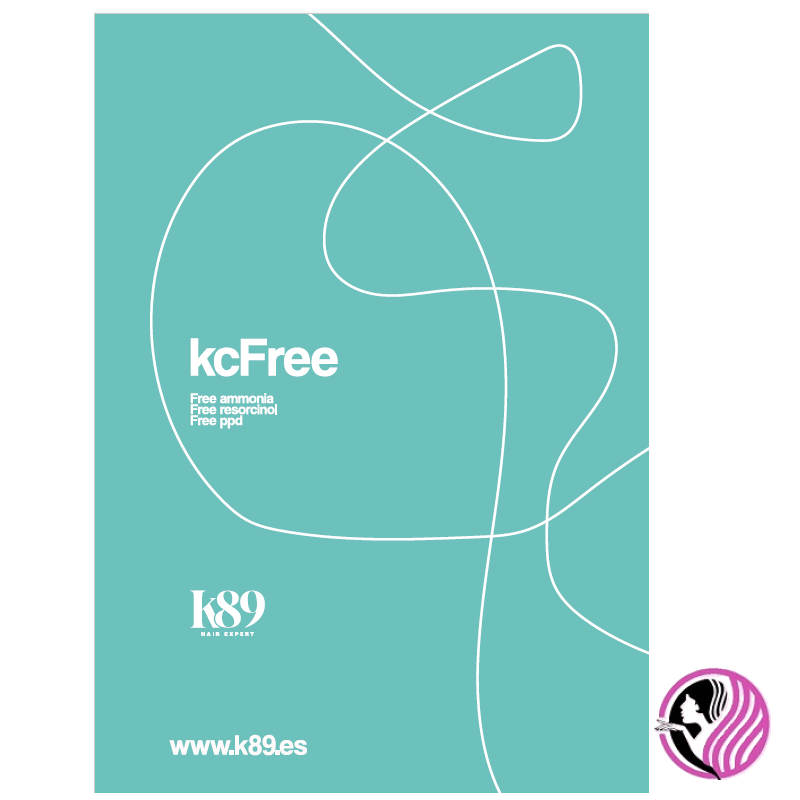 K89 KC FREE vzorkovník farieb na vlasy