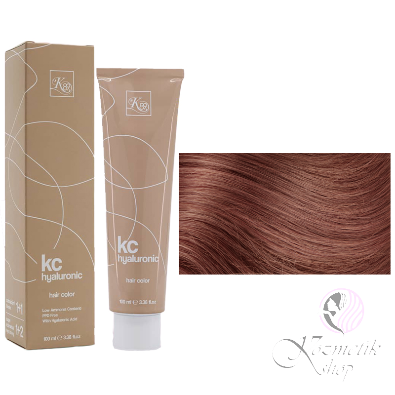 K89 KC Hyaluronic farba na vlasy 100ml - Farba: 6.4 Tmavo medená blond