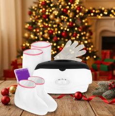 🎄  Darujte si luxusný parafínový kúpeľ domov!  🎁 Rozmaznávajte svoje ruky a nohy počas sviatkov!