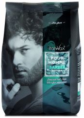 ItalWax Pour Homme Barber 500 g – Profesionálny filmový vosk na pánsku depiláciu tváre