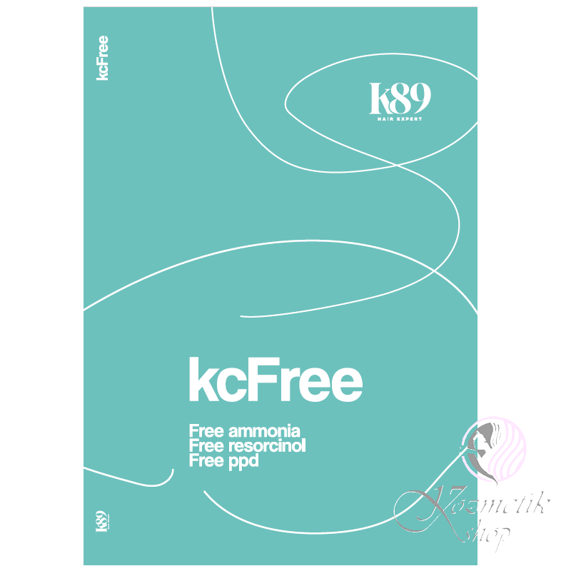 K89 KC FREE vzorkovník farieb na vlasy