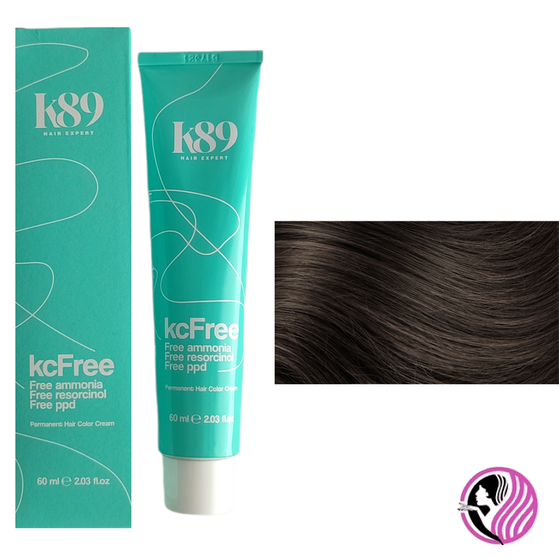 K89 KC Free farba na vlasy - Farba: 6.0 Dark Blonde - Tmavá blond