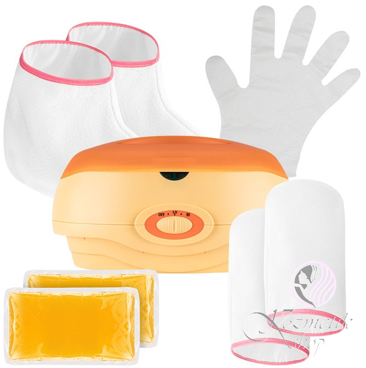 Parafínová vanička XL sada ORANŽOVA