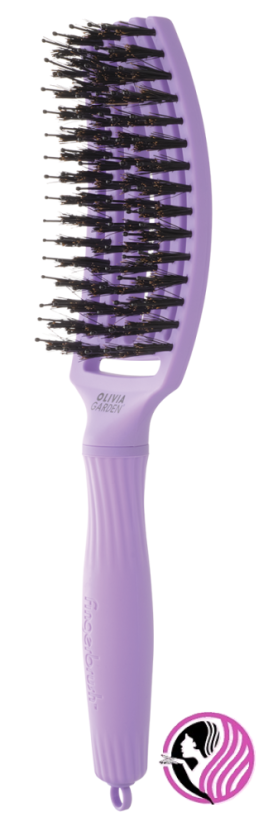 Olivia Garden Fingerbrush M Lavander