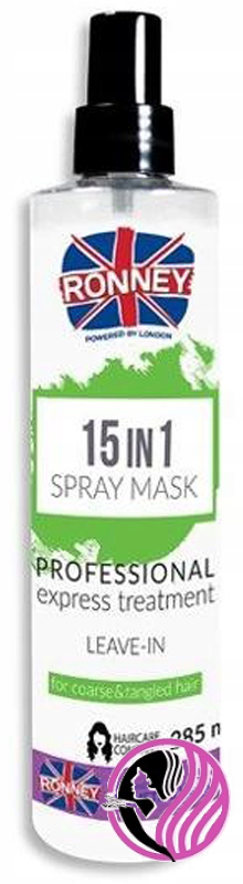 RONNEY Professional SPRAY MASK 15 in 1 maska na vlasy v spreji 285 ml
