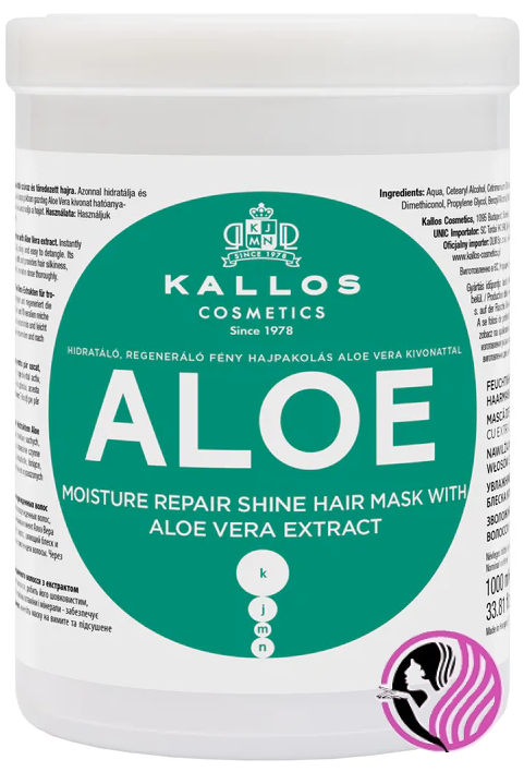 Kallos KJMN ALOE VERA maska na vlasy 1000 ml